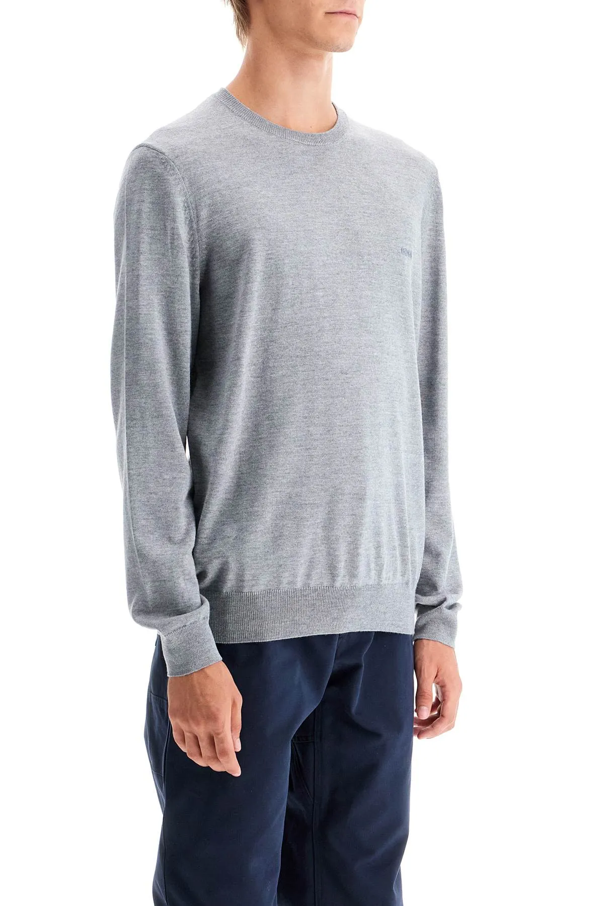 'botto' light wool sweater 50476364 SILVER