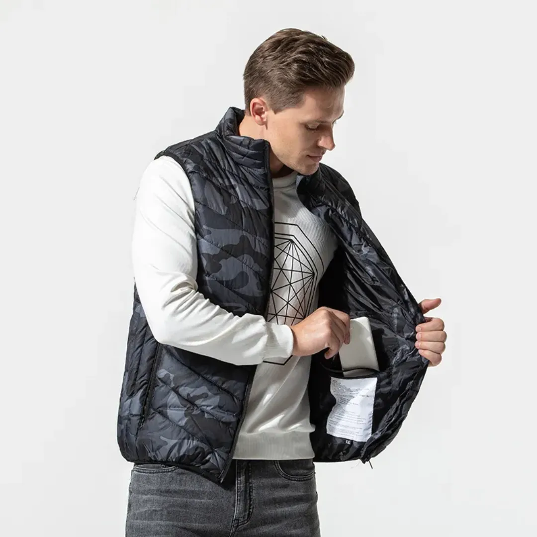 Camouflage Heat Vest For Men