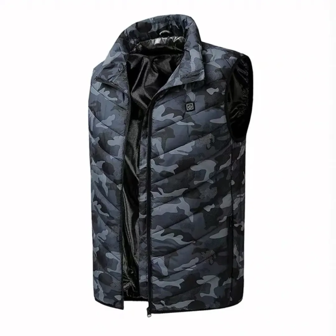 Camouflage Heat Vest For Men