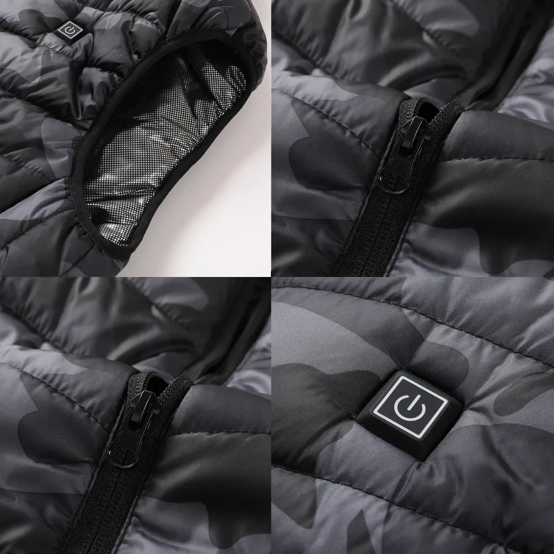 Camouflage Heat Vest For Men
