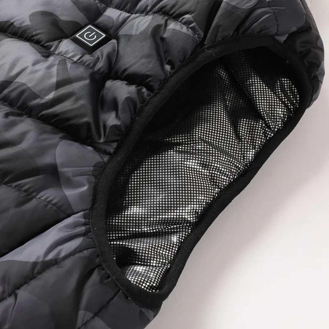 Camouflage Heat Vest For Men