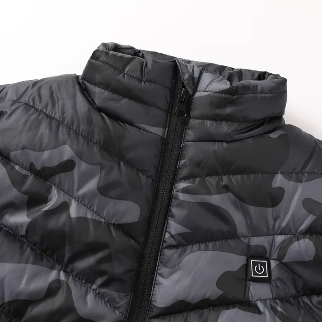 Camouflage Heat Vest For Men