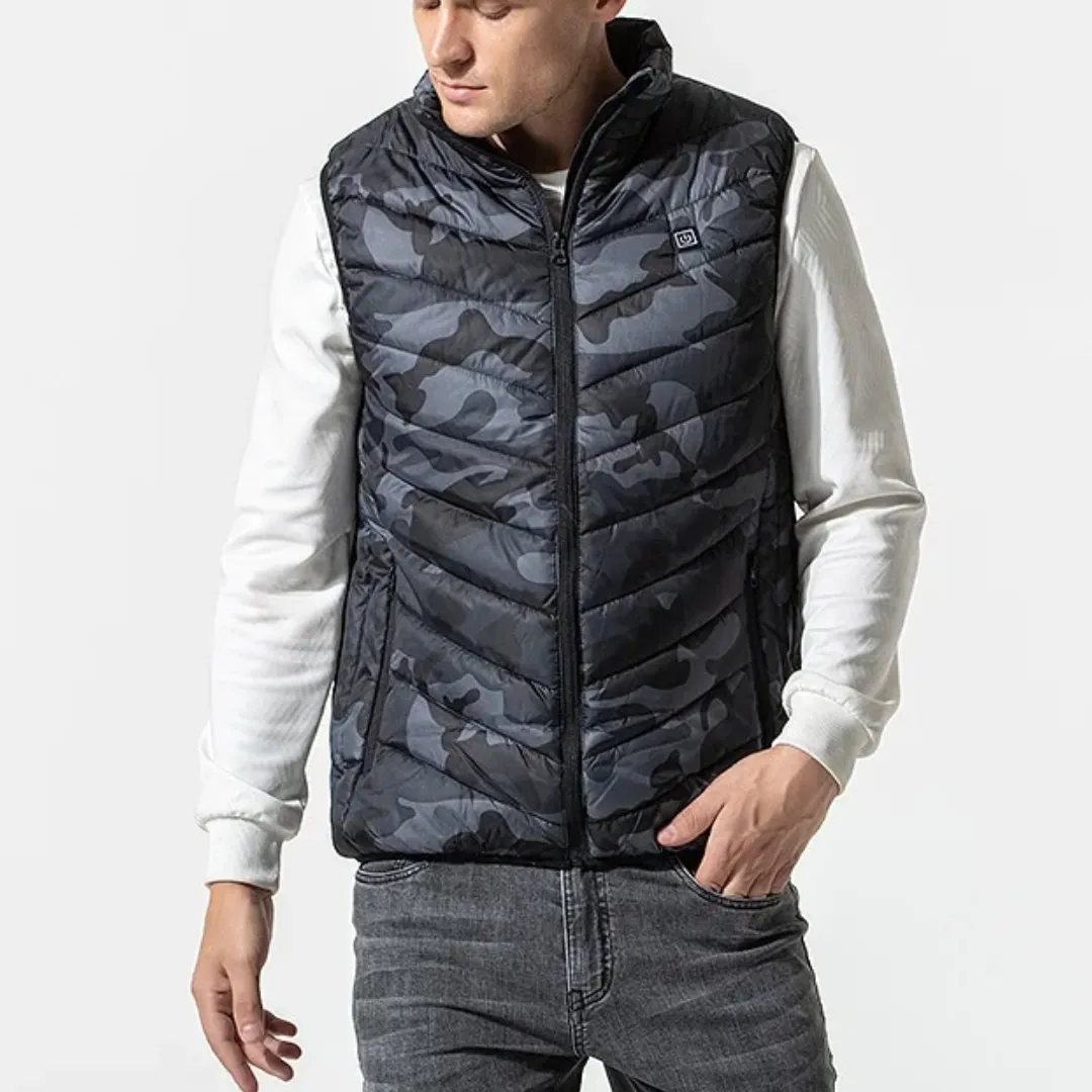 Camouflage Heat Vest For Men