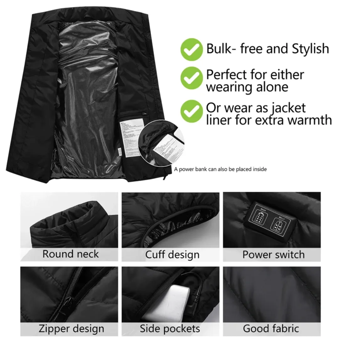 Camouflage Heat Vest For Men