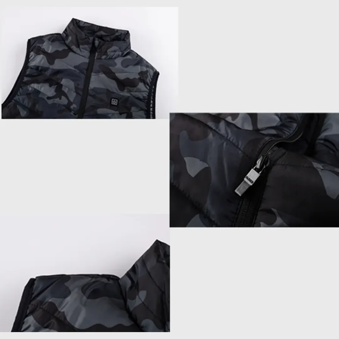 Camouflage Heat Vest For Men