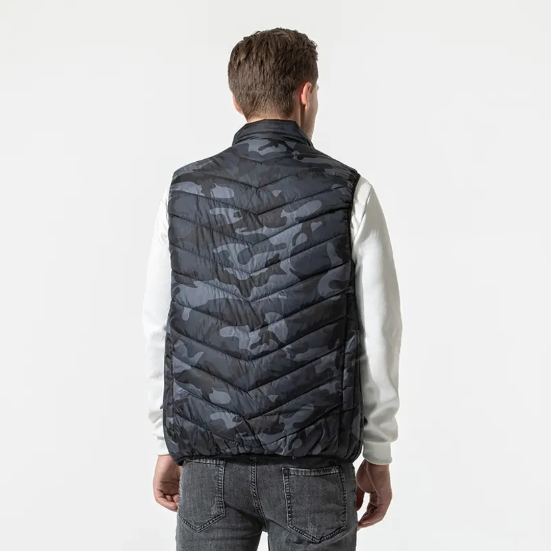 Camouflage Heat Vest For Men