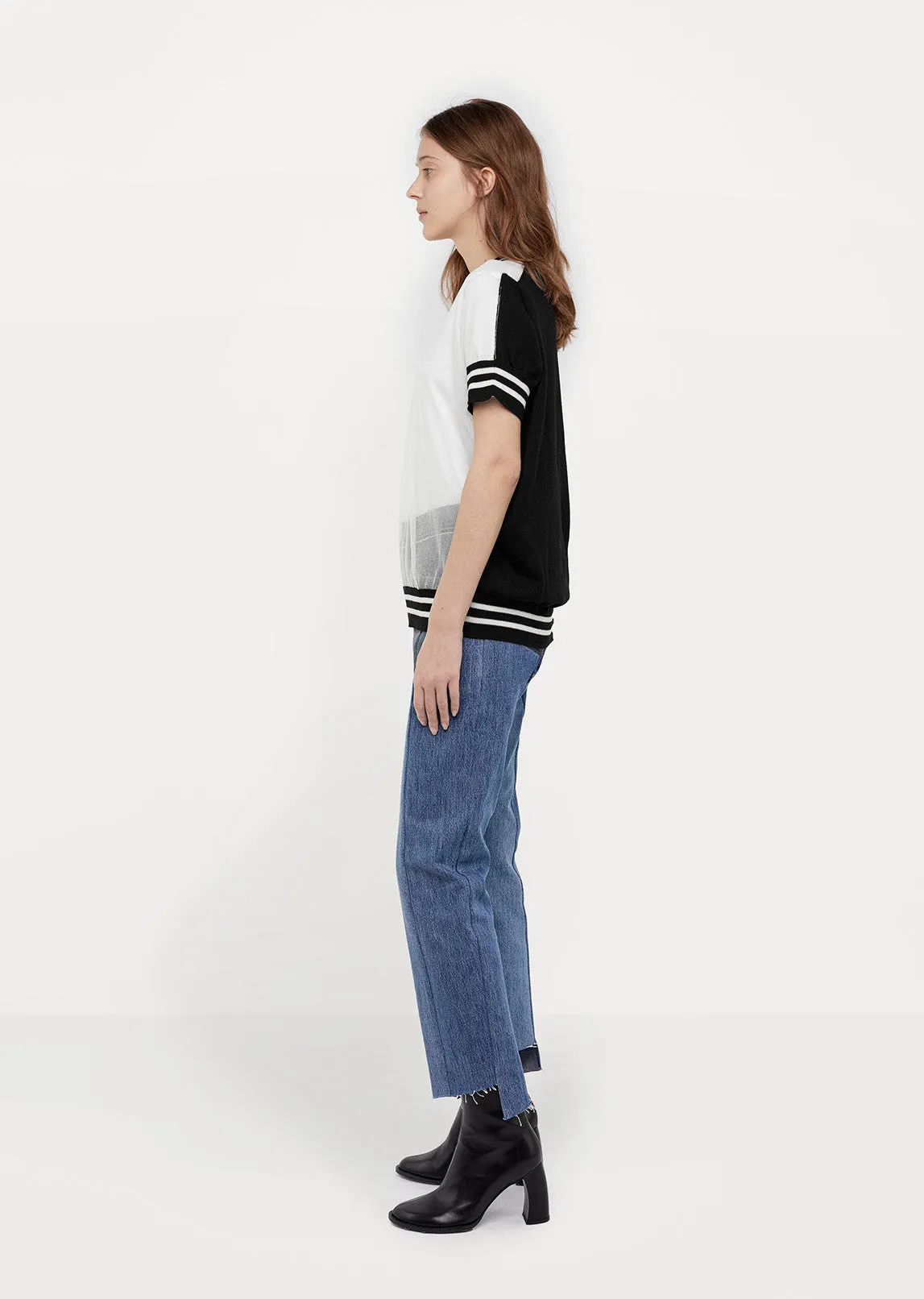 Mesh Wool Sweater
