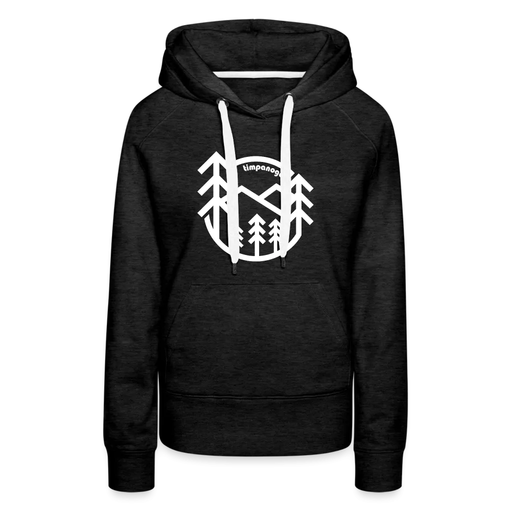 Retro Forest - Women’s Fitted Hoodie