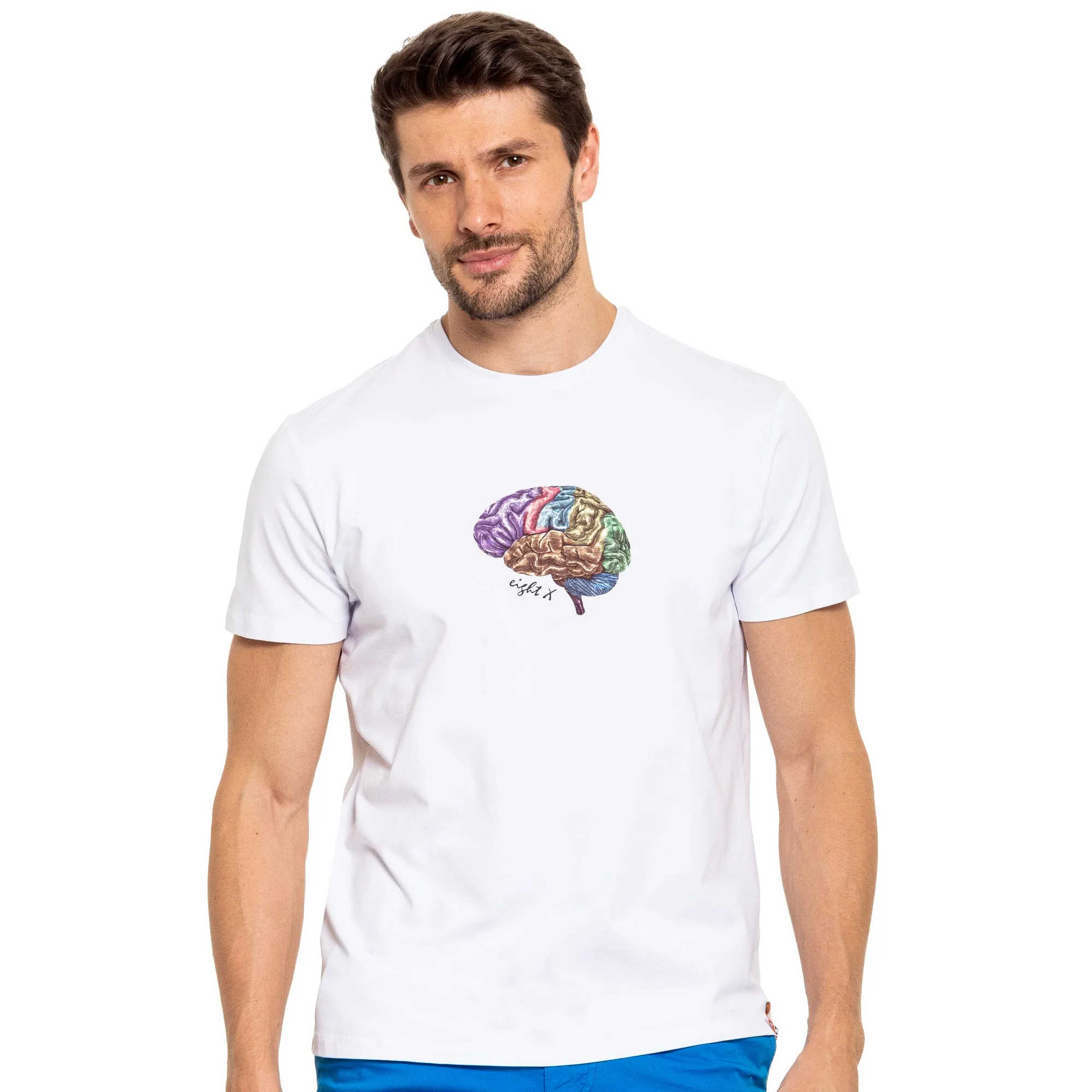The Brain 8X Street T-Shirt - White