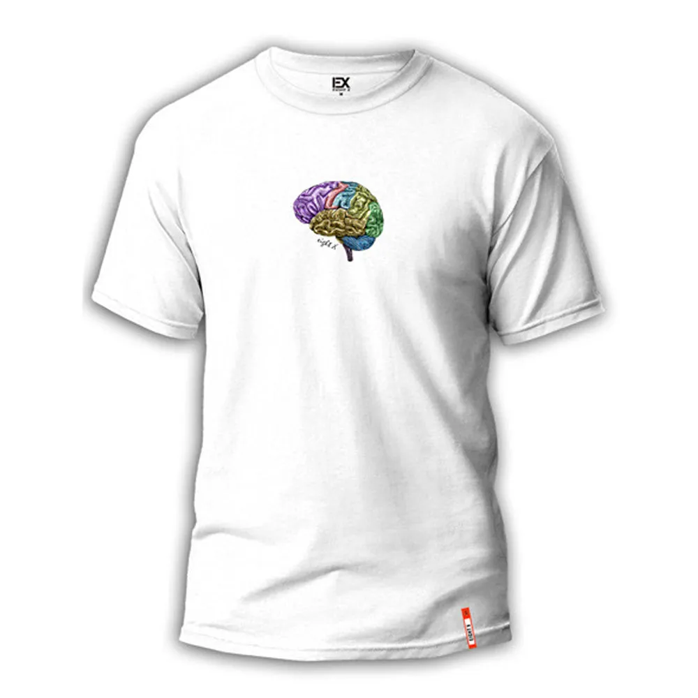 The Brain 8X Street T-Shirt - White